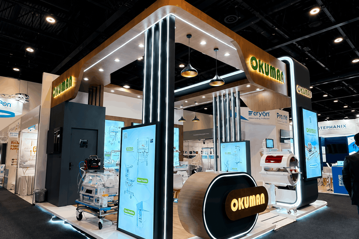 OKUMAN Medical Technology Exhibition Stall