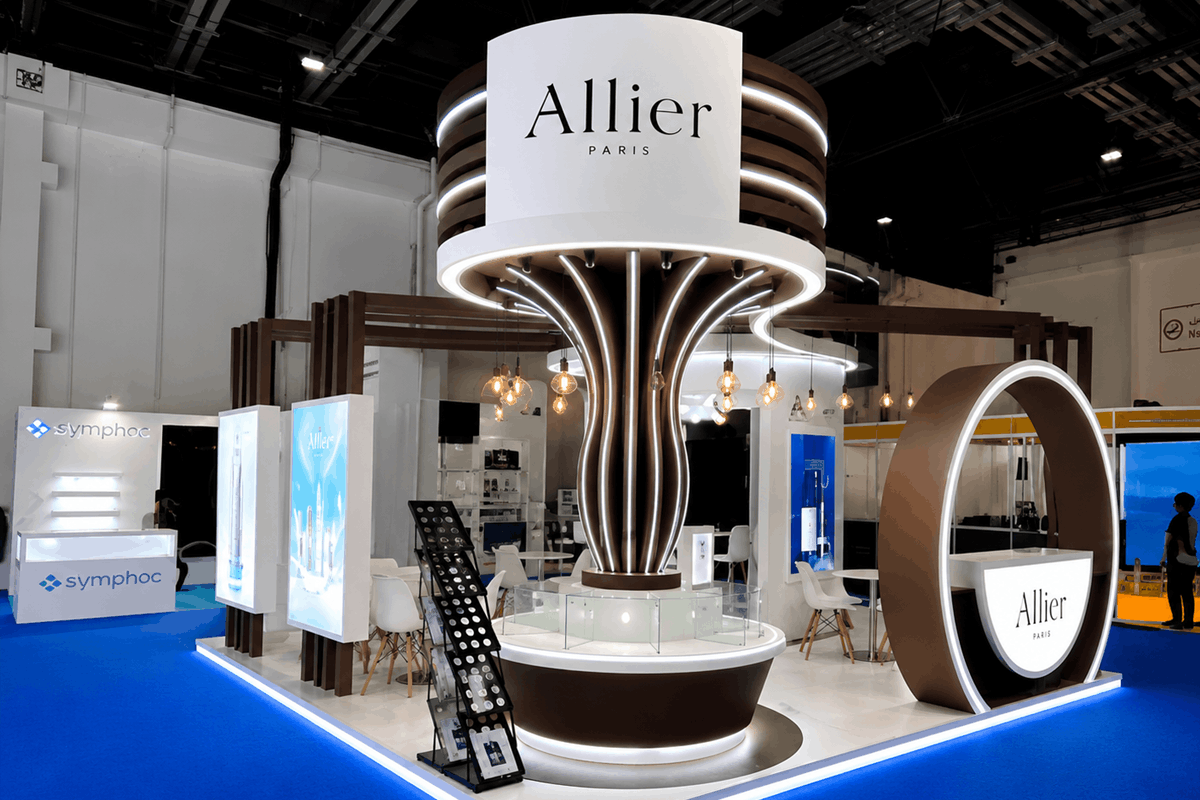 Allier Paris Luxury Brand Exhibition Stand